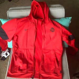 Men's XL Nike Dri-Fit Zip Up Ohio State Hoodie